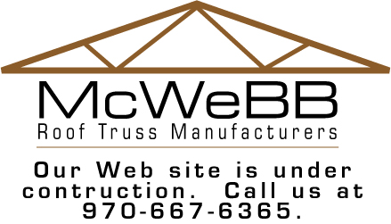 Welcome to McWeBB truss manufacturers.